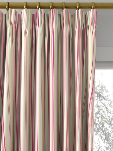 Harlequin Rush Made to Measure Curtains or Roman Blind, Fushia/Candyfloss - view 2, Fushia/Candyfloss
