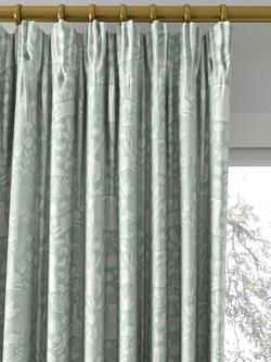 Harlequin Into The Meadow Made to Measure Curtains or Roman Blind, Duck Egg - view 2, Duck Egg
