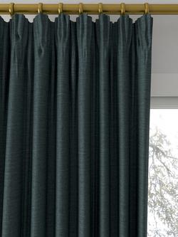 Designers Guild Mirissa Made to Measure Curtains or Roman Blind, Kingfisher - view 2, Kingfisher