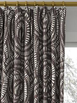 Harlequin Fractal Made to Measure Curtains or Roman Blind, Charcoal - view 2, Charcoal