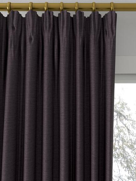 Designers Guild Mirissa Made to Measure Curtains or Roman Blind, Thistle - view 2, Thistle