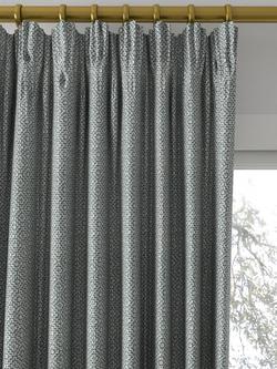 Sanderson Linden Made to Measure Curtains or Roman Blind, Wedgwood/Ivory - view 2, Wedgwood/Ivory