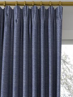 Designers Guild Porto Made to Measure Curtains or Roman Blind, Cobalt - view 2, Cobalt