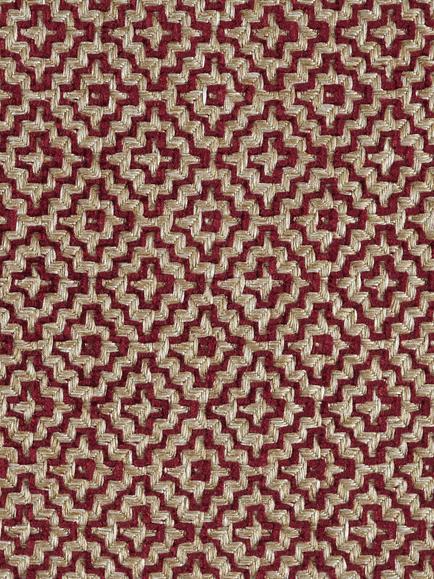 Sanderson Linden Made to Measure Curtains or Roman Blind, Russet, Russet