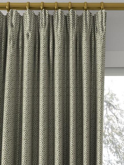 Sanderson Linden Made to Measure Curtains or Roman Blind, Celadon - view 2, Celadon