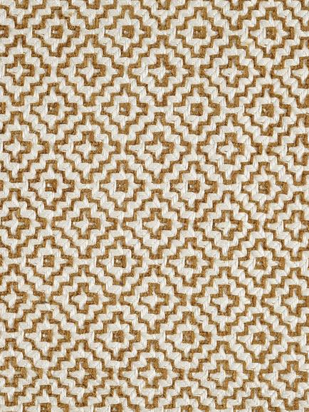 Sanderson Linden Made to Measure Curtains or Roman Blind, Ochre, Ochre