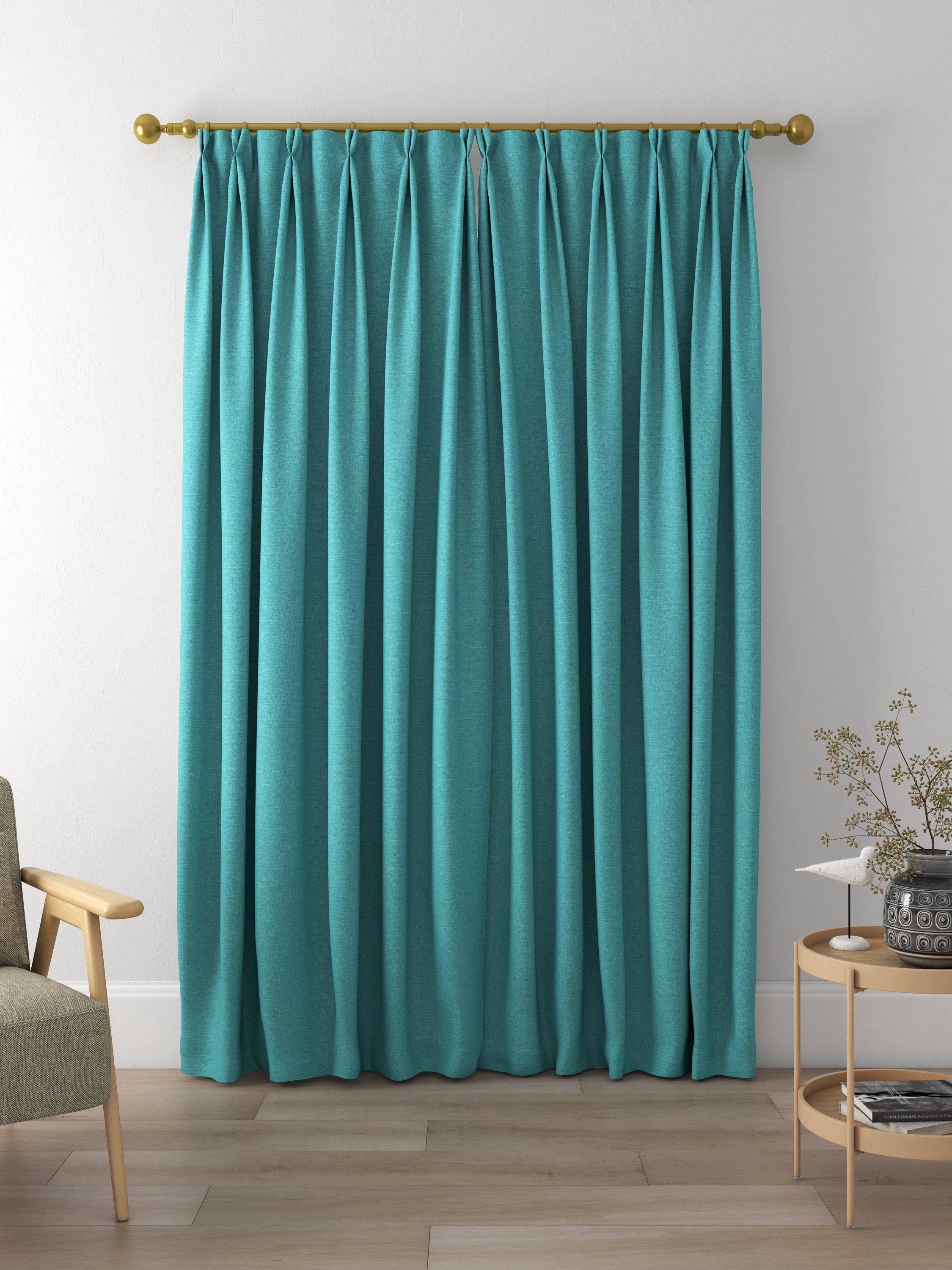 Designers Guild Mirissa Made to Measure Curtains, Ocean