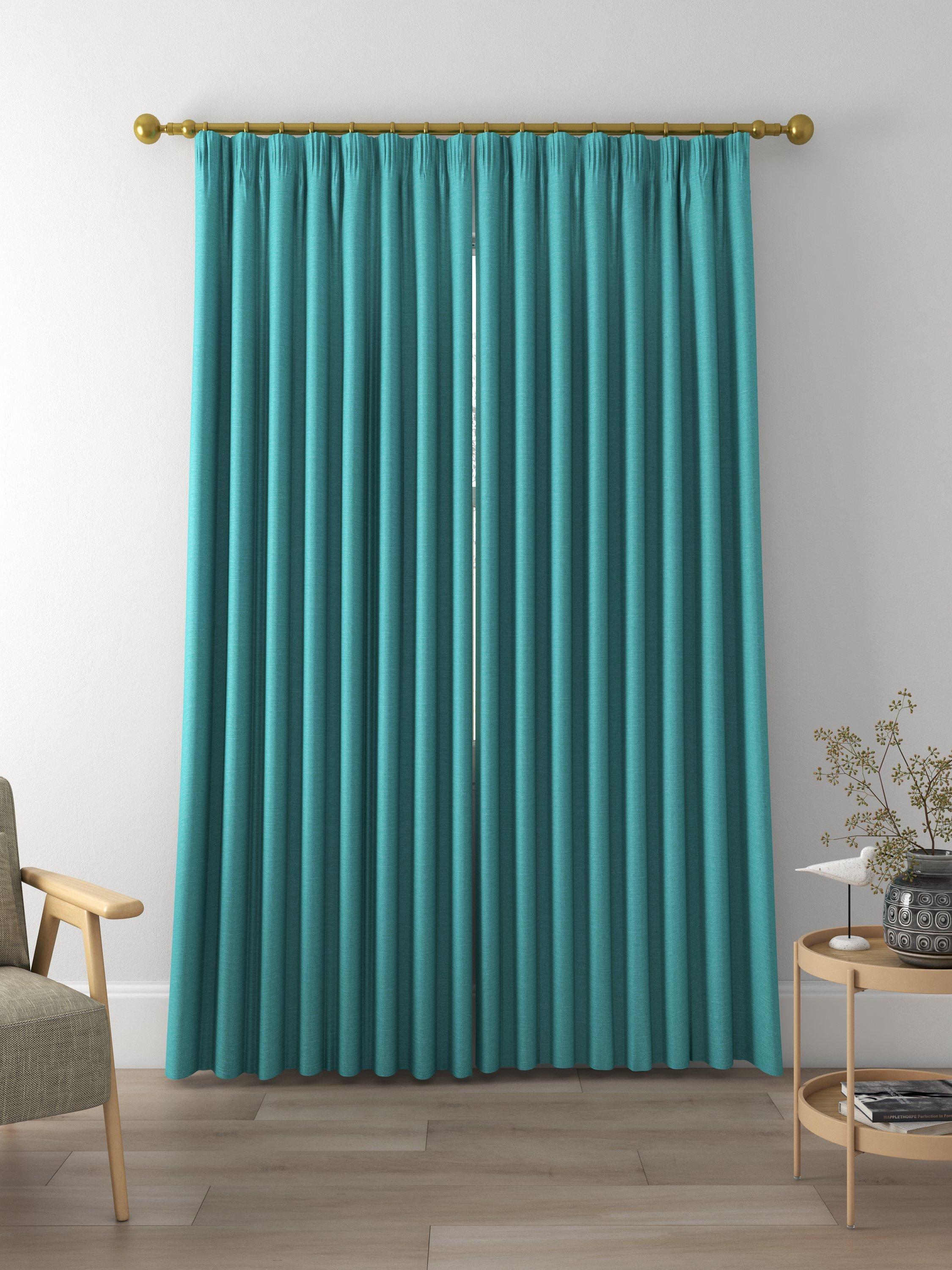 Designers Guild Mirissa Made to Measure Curtains, Ocean