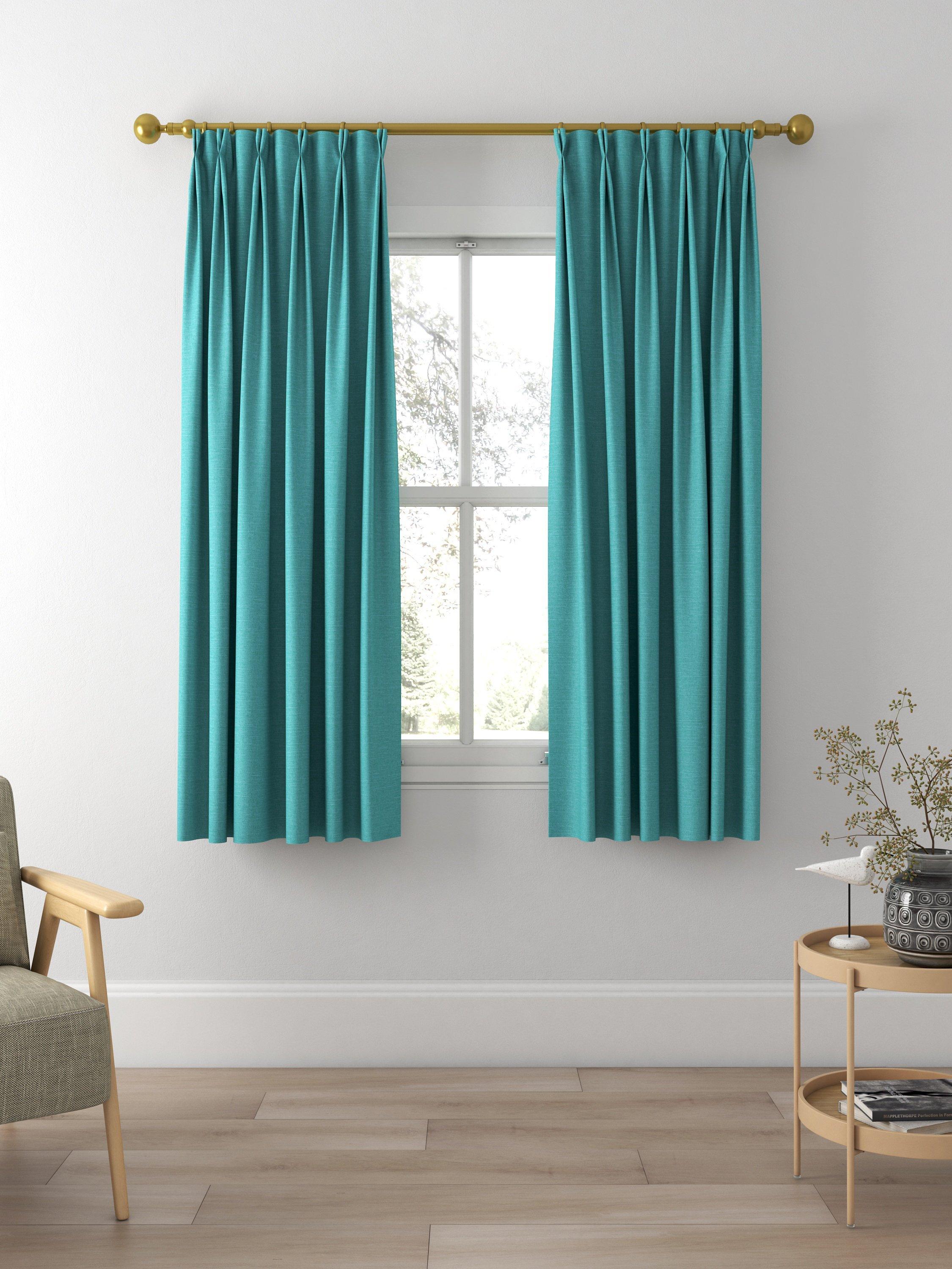 Designers Guild Mirissa Made to Measure Curtains, Ocean