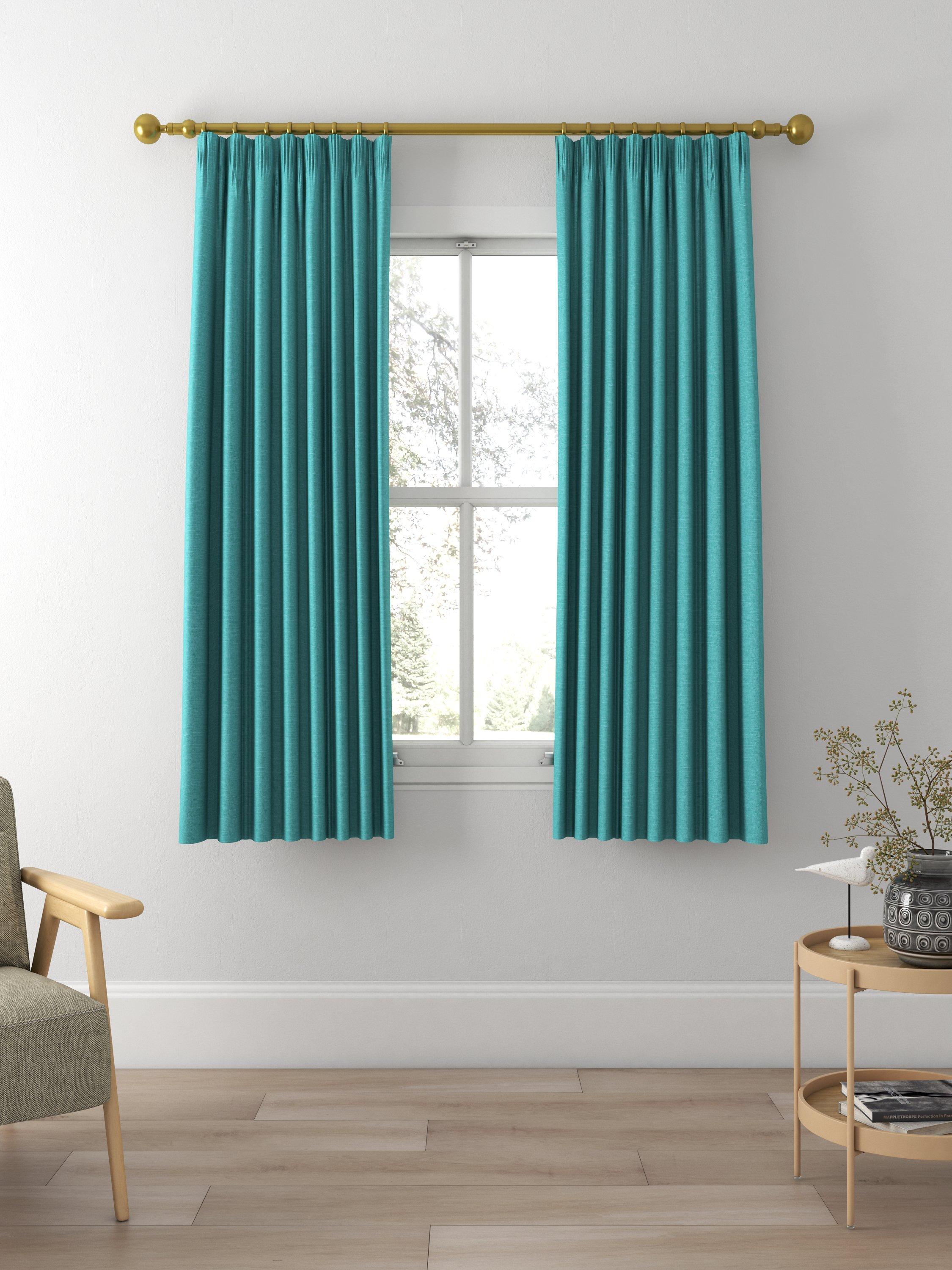 Designers Guild Mirissa Made to Measure Curtains, Ocean