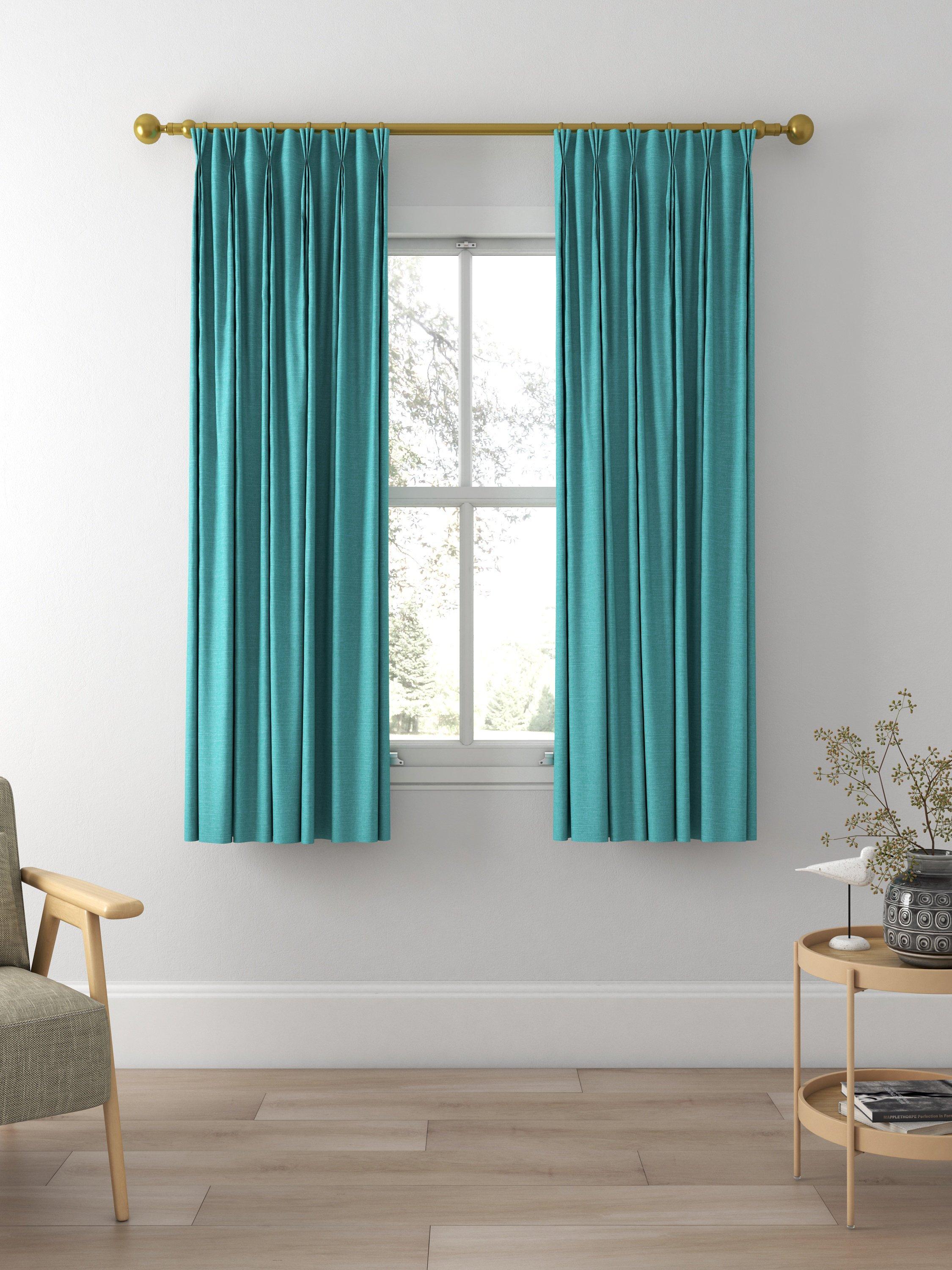 Designers Guild Mirissa Made to Measure Curtains, Ocean