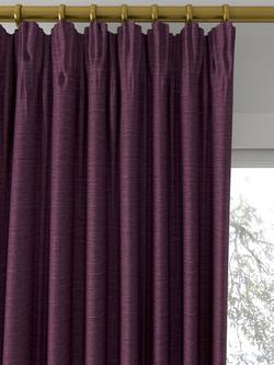 Designers Guild Mirissa Made to Measure Curtains or Roman Blind, Amethyst - view 2, Amethyst