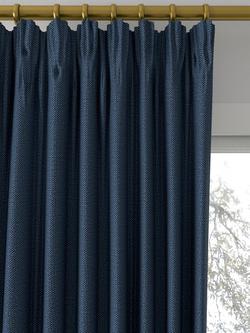 Designers Guild Porto Made to Measure Curtains or Roman Blind, Indigo - view 2, Indigo