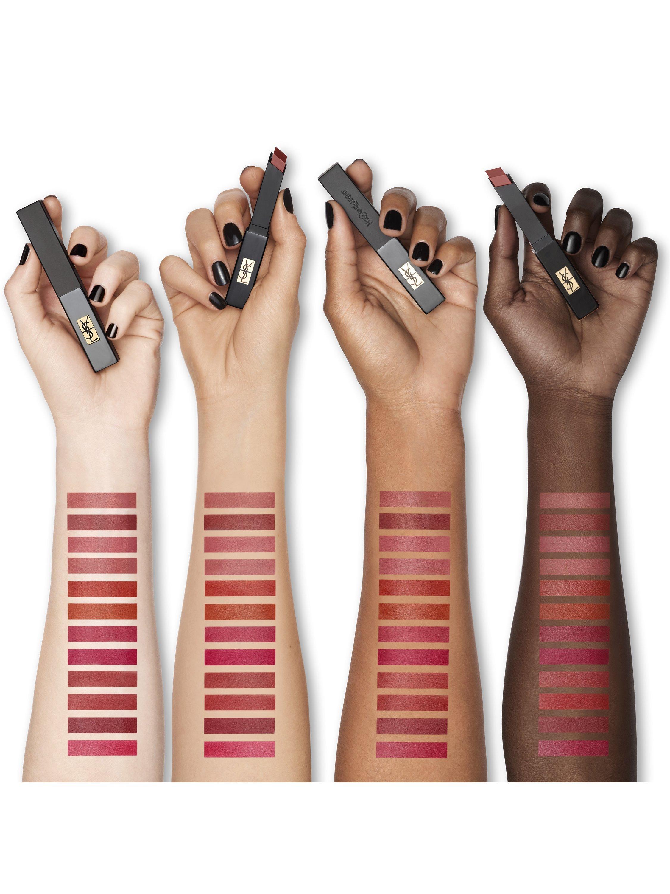 Product image 5 of 6, which shows Yves Saint Laurent Rouge Pur Couture The Slim Velvet Radical Lipstick, 301 Radical Brown