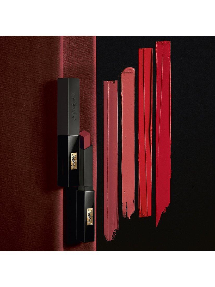 Product image 5 of 7, which shows Yves Saint Laurent Rouge Pur Couture The Slim Velvet Radical Lipstick, 307 Chili Uncovered