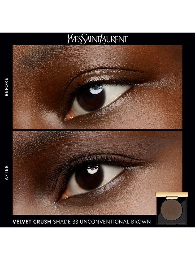 Product image 3 of 6, which shows Yves Saint Laurent Crush Mono Eyeshadow, 33 Unconventional Brown