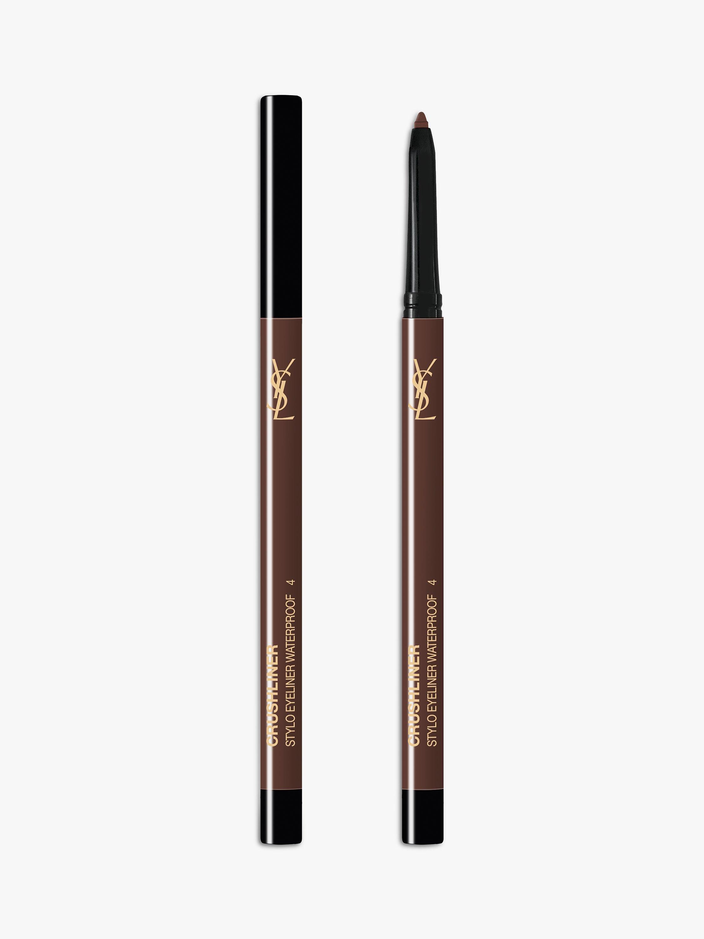 Product image 1 of 6, which shows Yves Saint Laurent Crushliner Waterproof Gel Eyeliner Pencil, 4 Bordeaux Audacieux