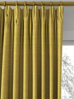 Designers Guild Chinon Made to Measure Curtains or Roman Blind, Primrose - view 2, Primrose