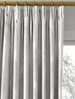 Prestigious Textiles Quill Made to Measure Curtains or Roman Blind, Chalk - view 2, Chalk