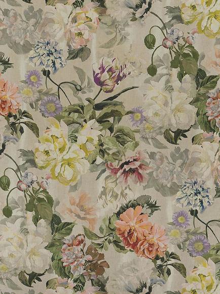 Designers Guild Delft Flower Made to Measure Curtains or Roman Blind, Tuberose, Tuberose