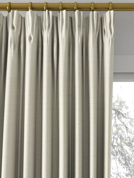 Designers Guild Chinon Made to Measure Curtains or Roman Blind, Opal - view 2, Opal
