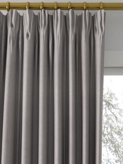 Designers Guild Brera Lino Made to Measure Curtains or Roman Blind, Mink - view 2, Mink
