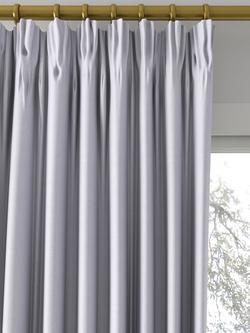 Designers Guild Brera Lino Made to Measure Curtains or Roman Blind, Iris - view 2, Iris