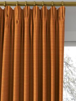 Designers Guild Chinon Made to Measure Curtains or Roman Blind, Pomegranate - view 2, Pomegranate