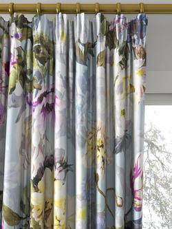 Designers Guild Delft Flower Made to Measure Curtains or Roman Blind, Sky - view 2, Sky