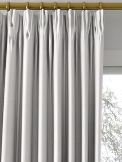 Designers Guild Chinon Made to Measure Curtains or Roman Blind, Winter White - view 2, Winter White