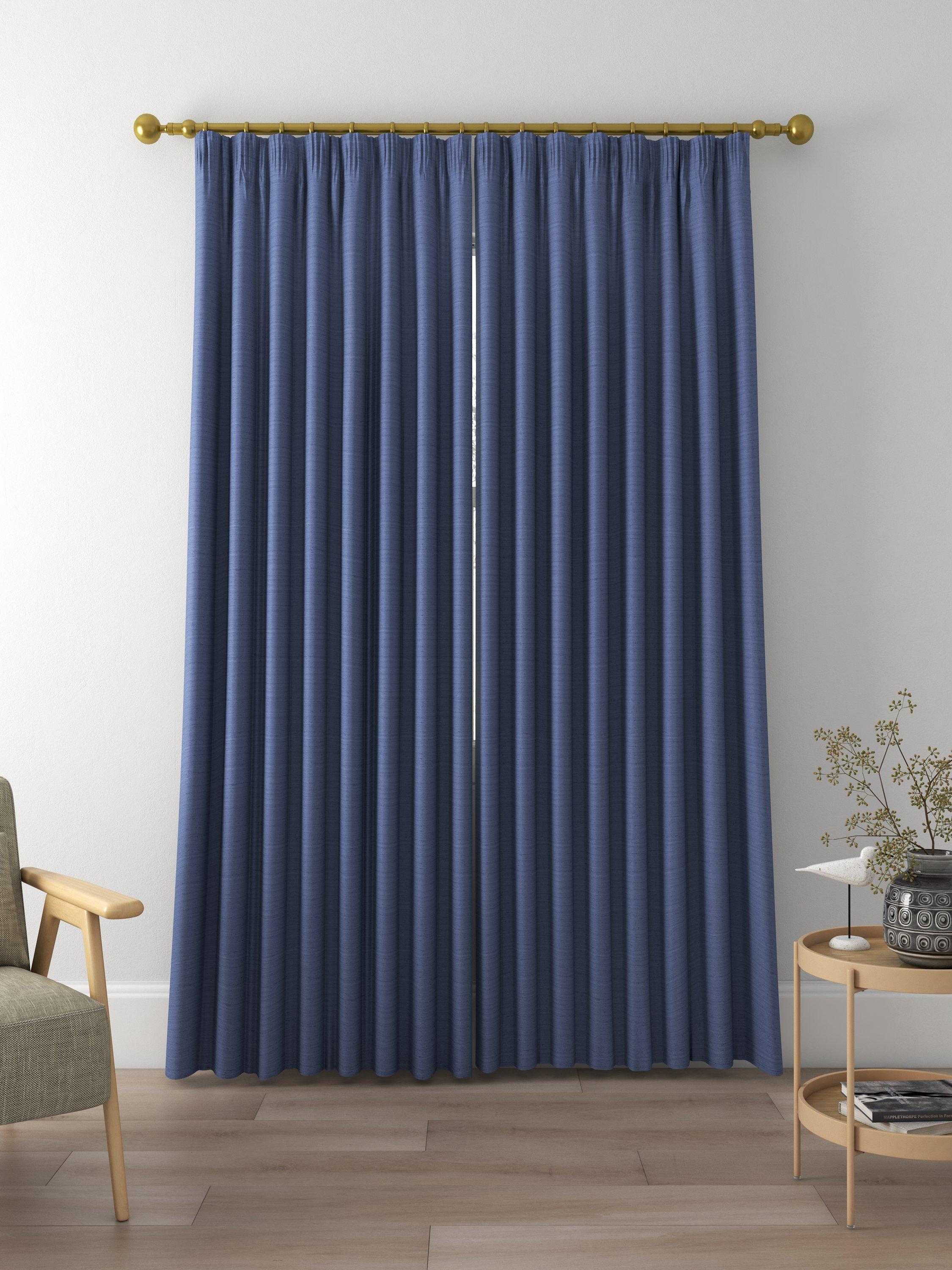 Designers Guild Chinon Made to Measure Curtains, Denim