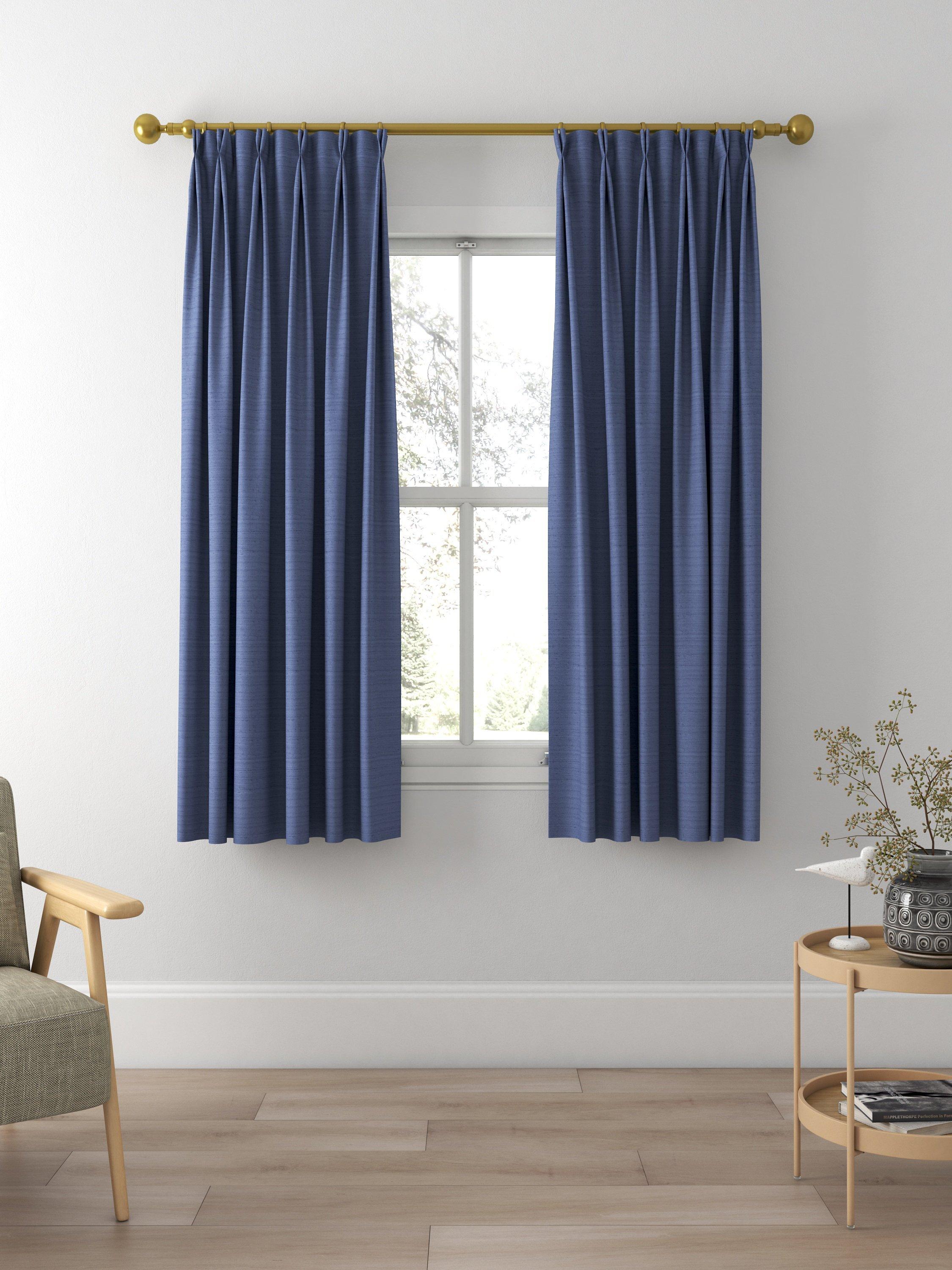 Designers Guild Chinon Made to Measure Curtains, Denim
