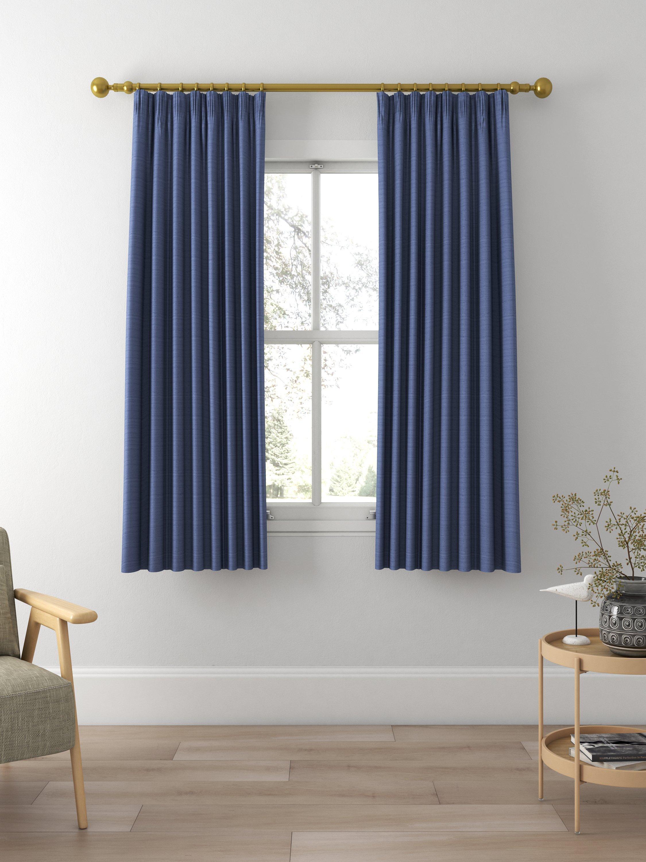 Designers Guild Chinon Made to Measure Curtains, Denim