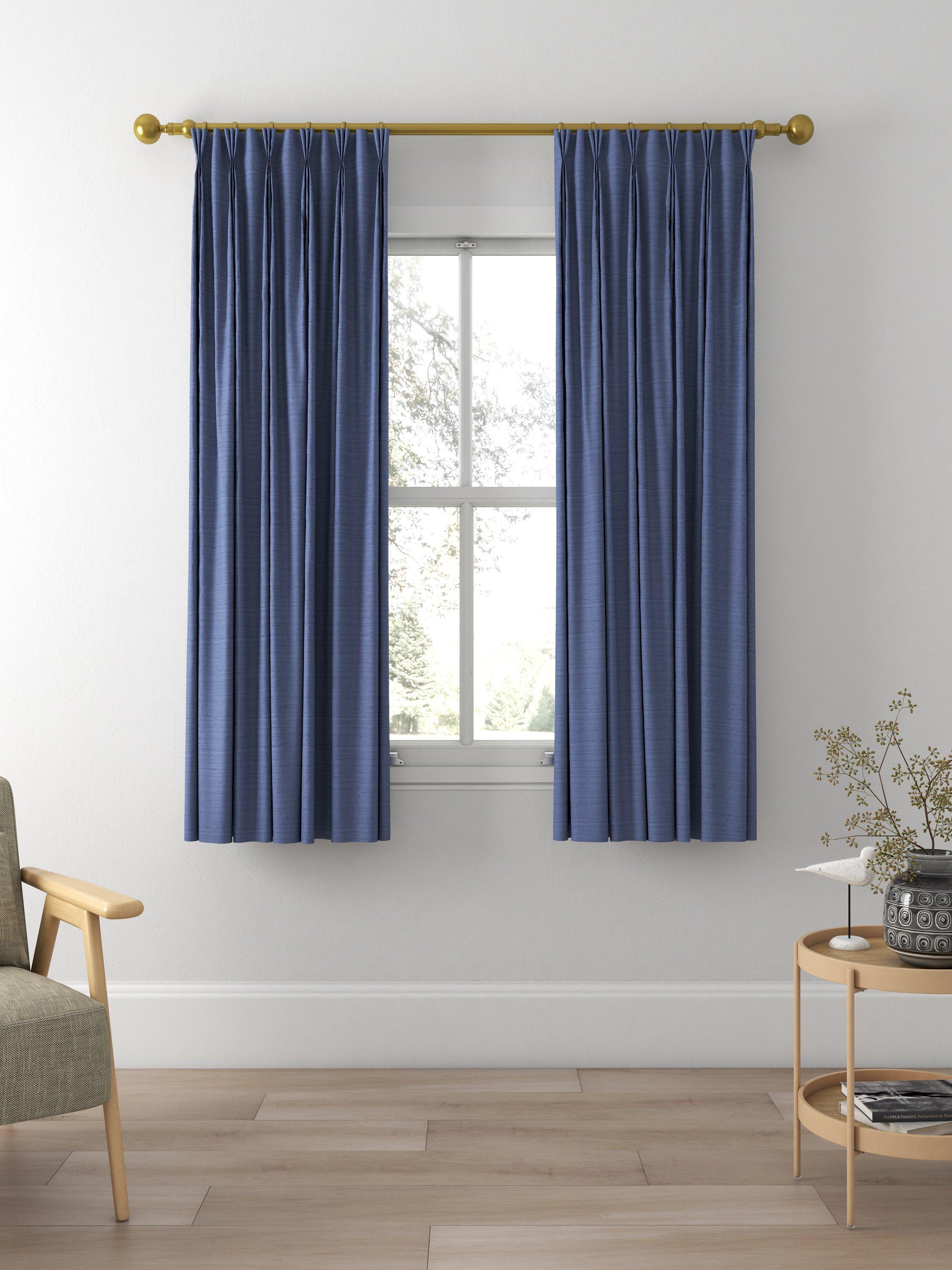 Designers Guild Chinon Made to Measure Curtains, Denim
