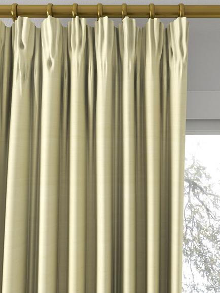 Designers Guild Chinon Made to Measure Curtains or Roman Blind, Pumice - view 2, Pumice