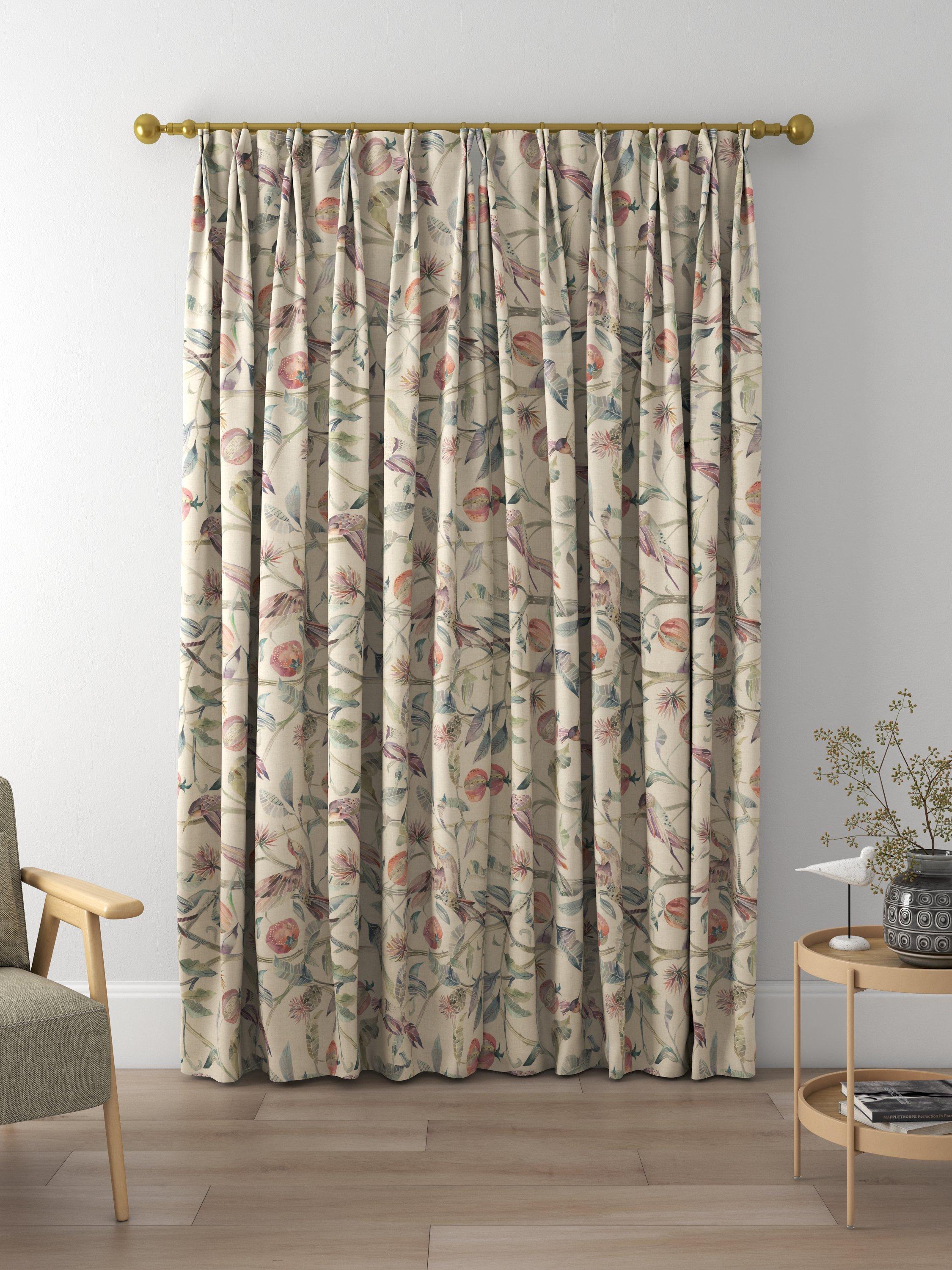 Voyage Colyford Made to Measure Curtains, Loganberry