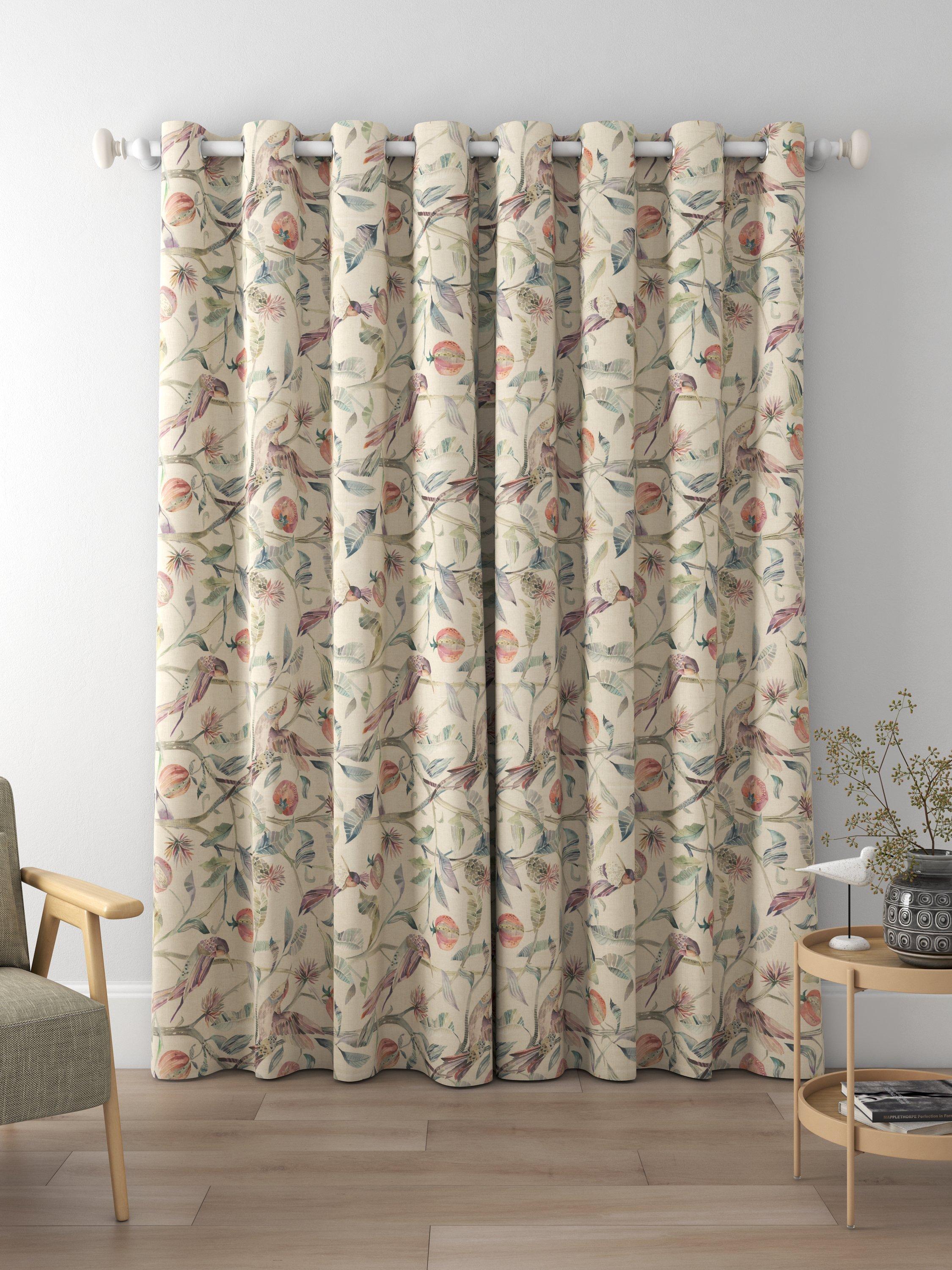 Voyage Colyford Made to Measure Curtains, Loganberry