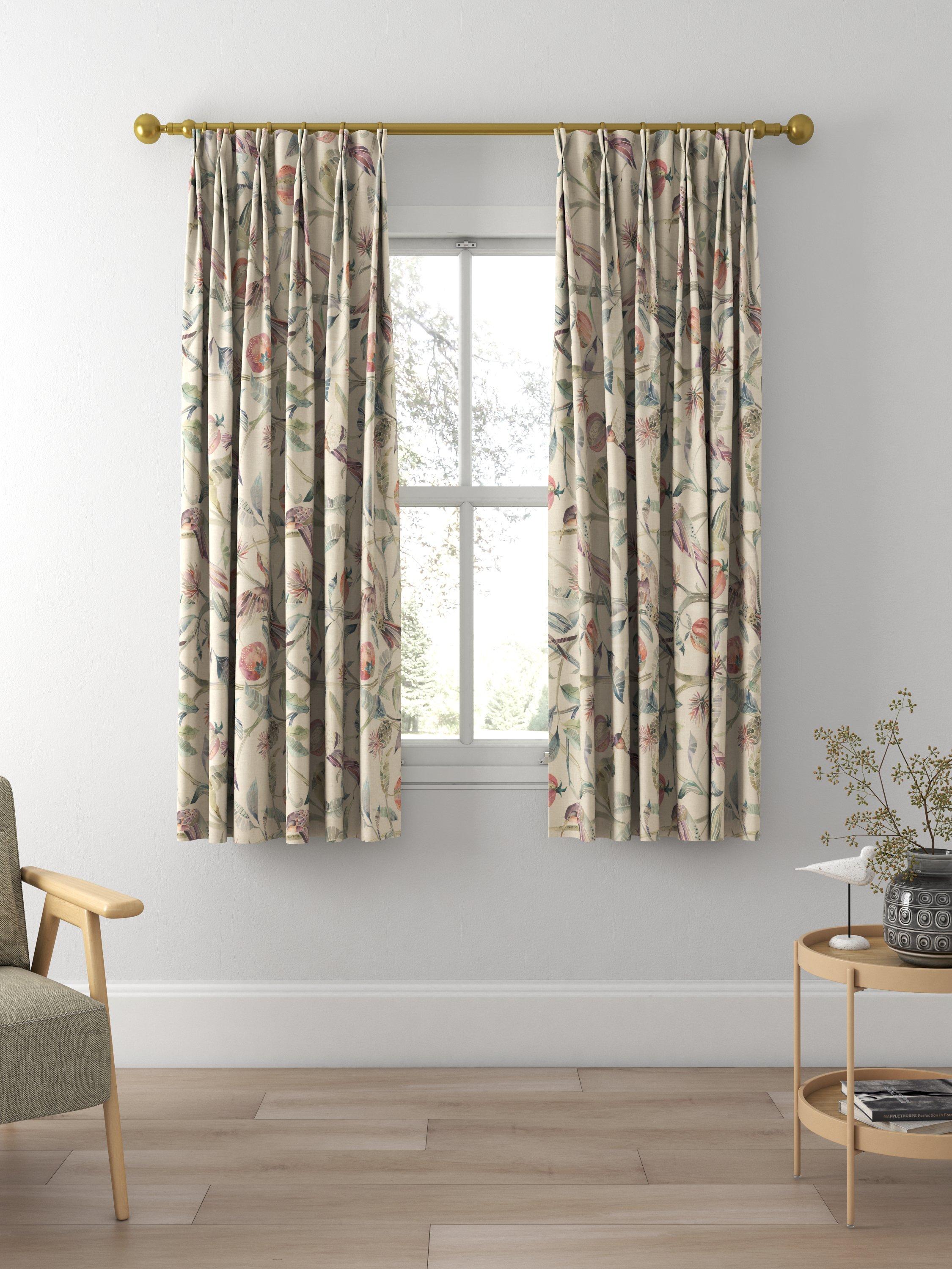 Voyage Colyford Made to Measure Curtains, Loganberry
