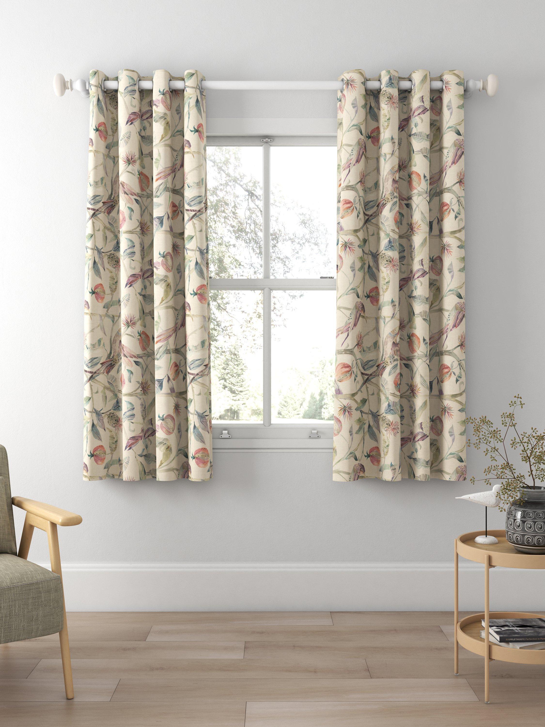 Voyage Colyford Made to Measure Curtains, Loganberry