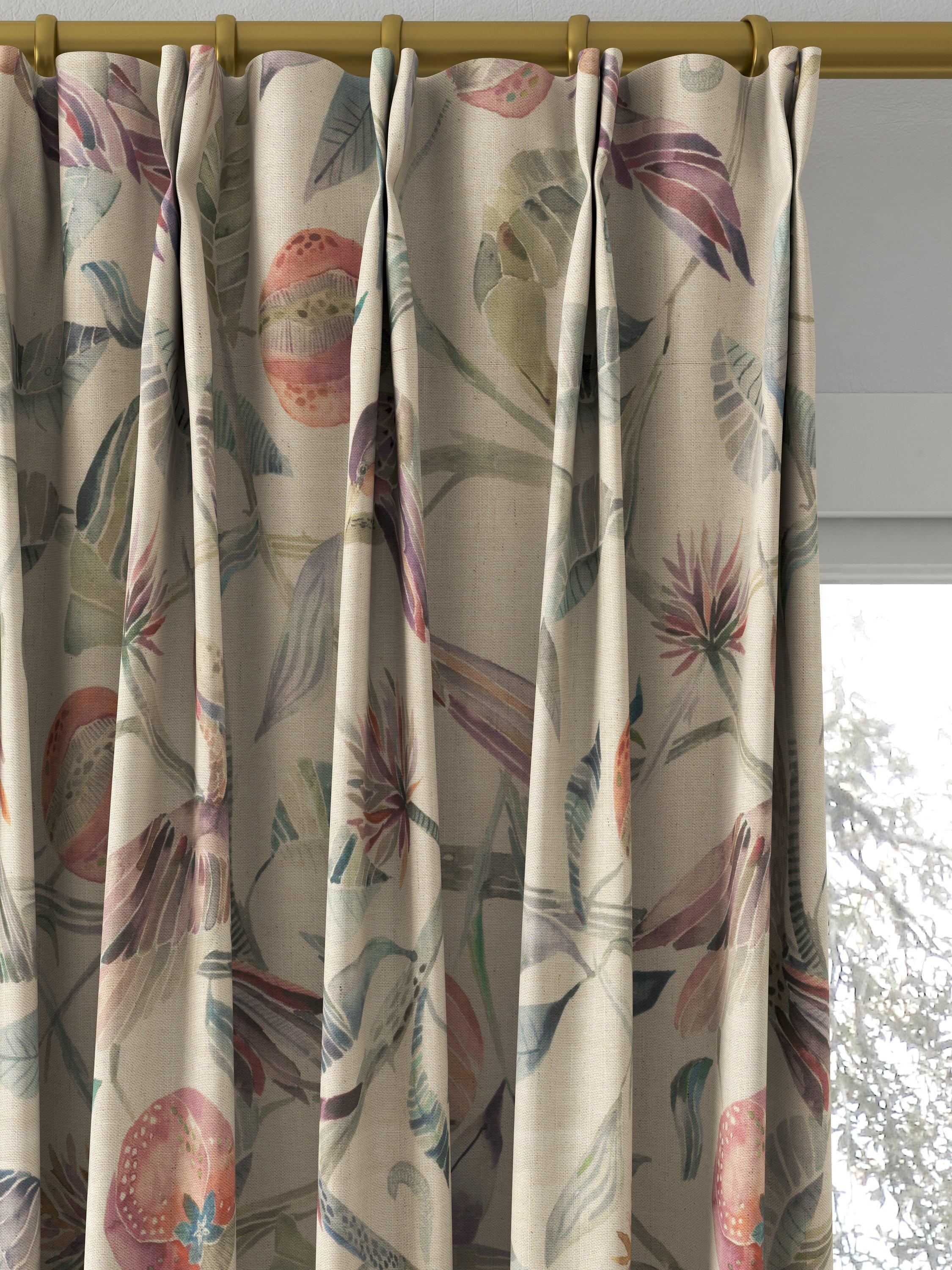 Voyage Colyford Made to Measure Curtains, Loganberry