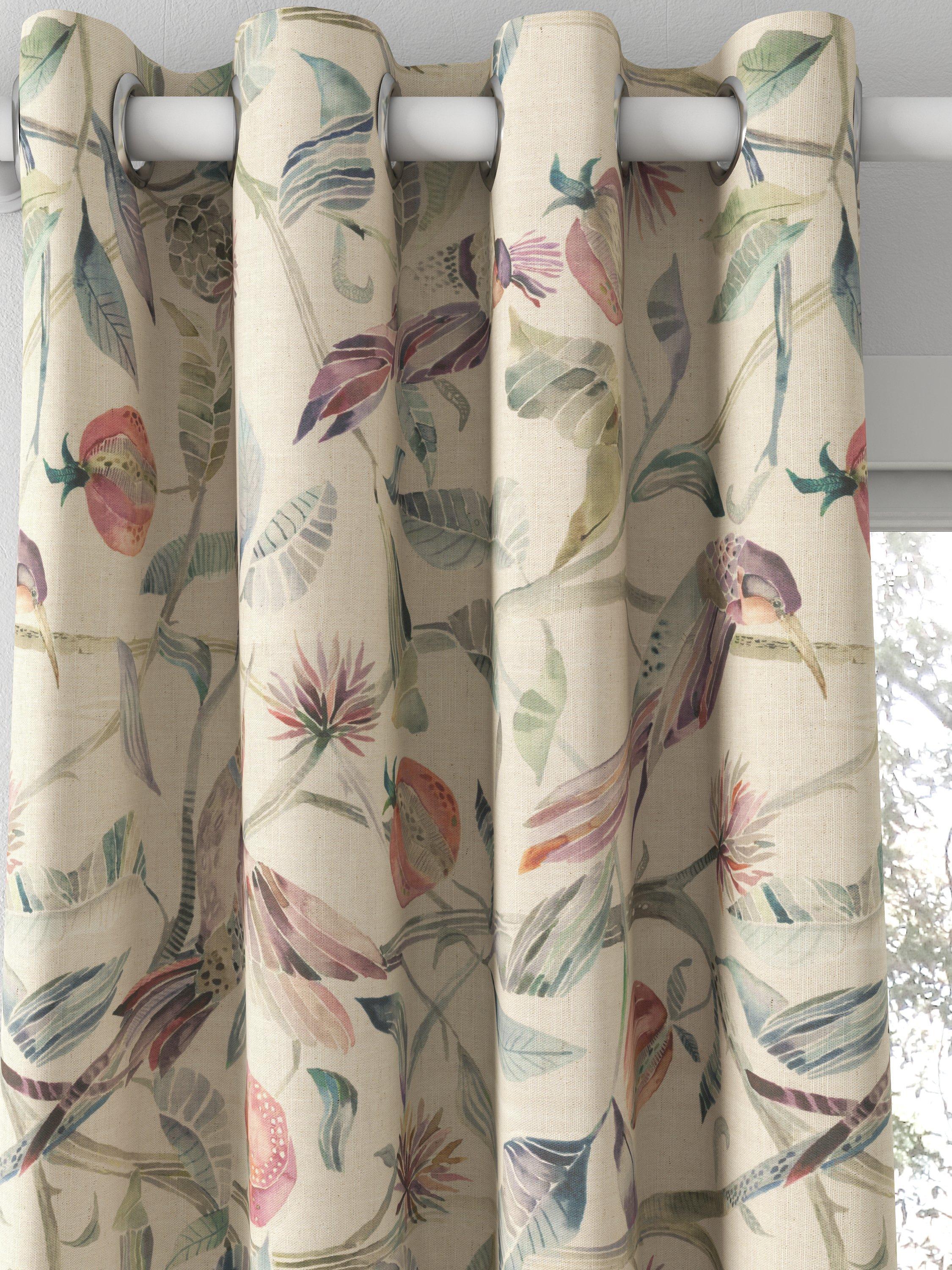 Voyage Colyford Made to Measure Curtains, Loganberry