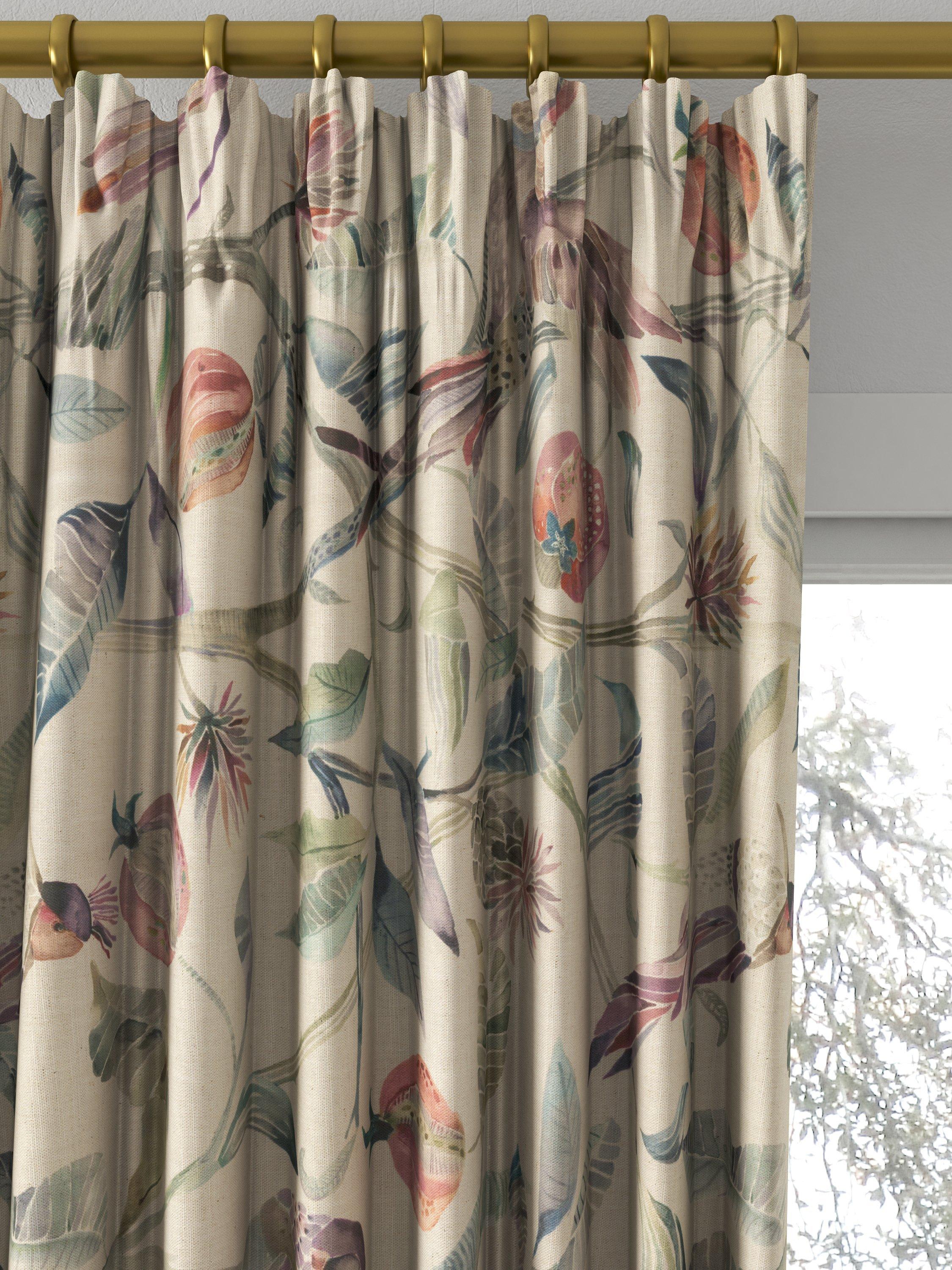 Voyage Colyford Made to Measure Curtains, Loganberry