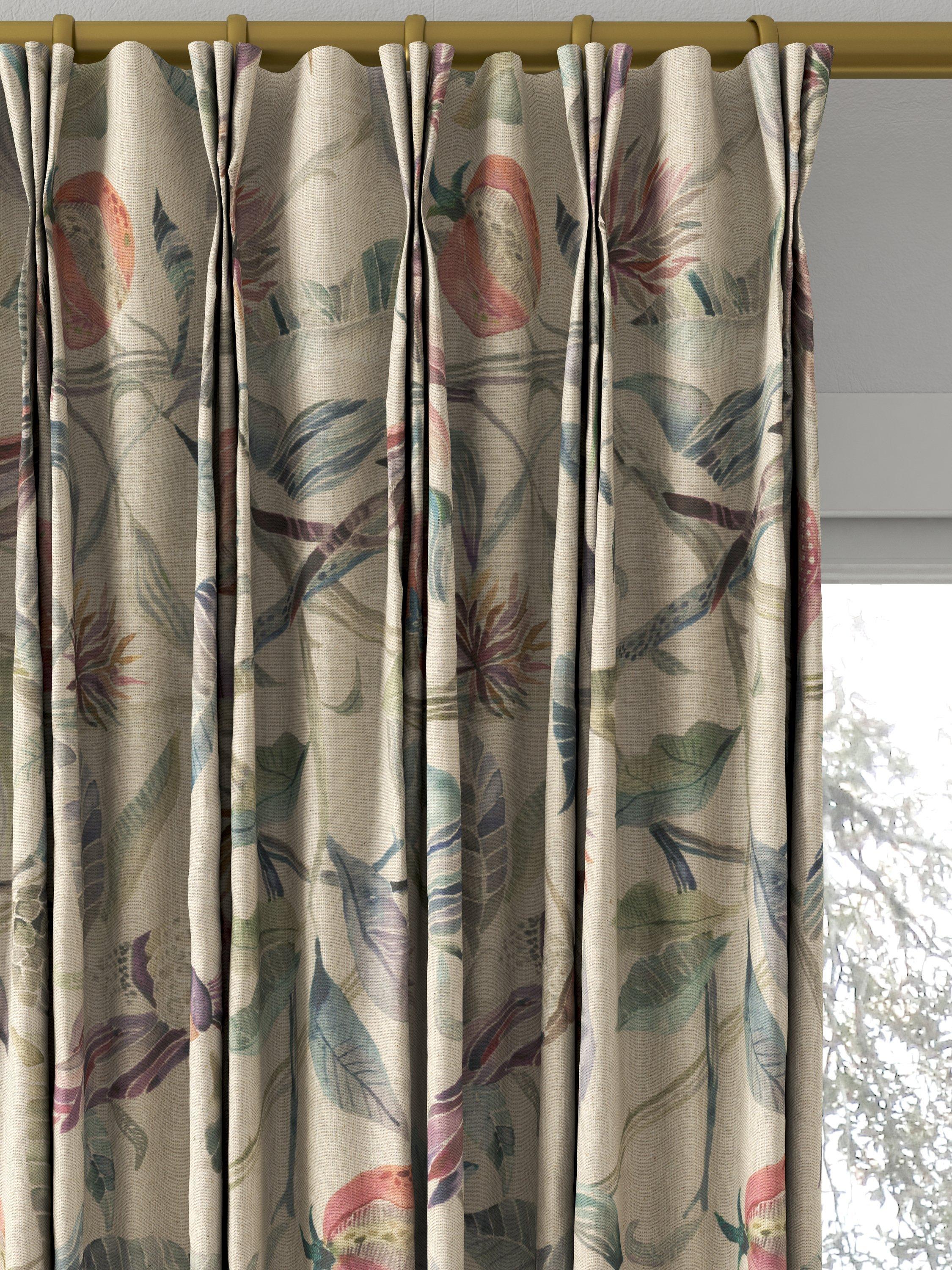 Voyage Colyford Made to Measure Curtains, Loganberry