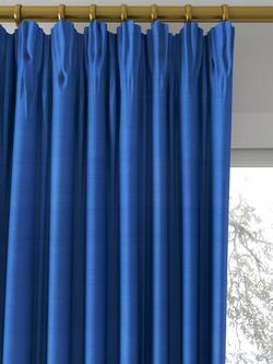 Designers Guild Chinon Made to Measure Curtains or Roman Blind, Cornflower - view 2, Cornflower