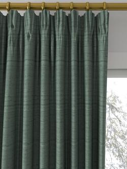 Designers Guild Chinon Made to Measure Curtains or Roman Blind, Wedgwood - view 2, Wedgwood