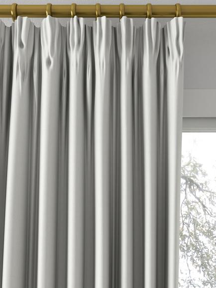 Designers Guild Brera Lino Made to Measure Curtains or Roman Blind, Dew - view 2, Dew