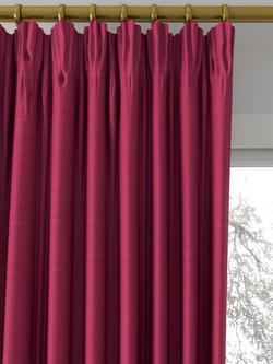 Designers Guild Chinon Made to Measure Curtains or Roman Blind, Azalea - view 2, Azalea