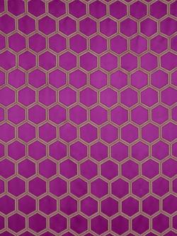 Designers Guild Zardozi Made to Measure Curtains or Roman Blind, Magenta, Magenta