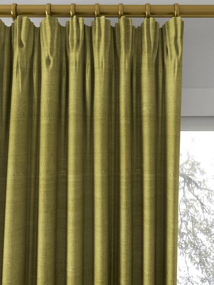 Designers Guild Chinon Made to Measure Curtains or Roman Blind, Otter - view 2, Otter