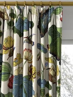 GP & J Baker Nympheus Made to Measure Curtains or Roman Blind, Stone/Pistachio - view 2, Stone/Pistachio